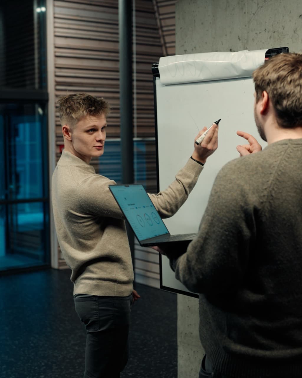 Driv-teamet samarbeider om strategi og kanalvalg